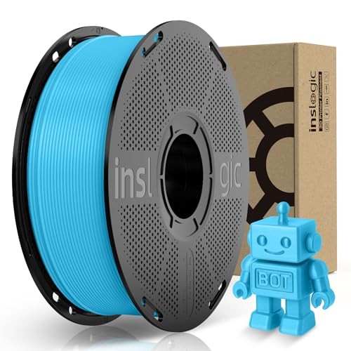  PETG Pro 3D Printer Filament 1.75 mm, High-Speed PETG Filament, 1kg Sky Blue