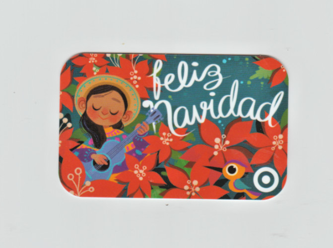 Collectible 2020 Target Gift Card - Feliz Navidad - No Cash Value