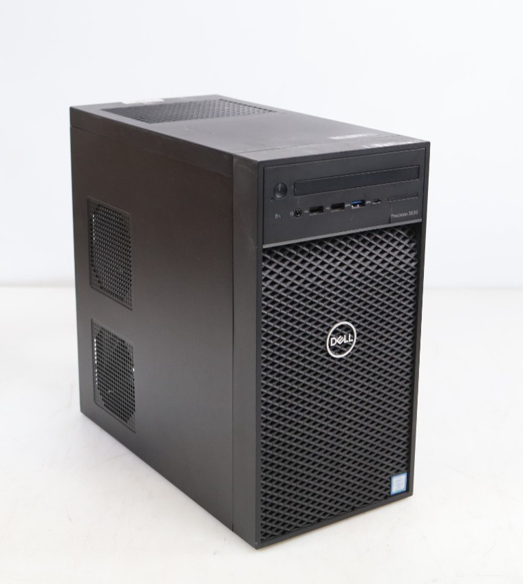 Dell Precision 3630 Tower Intel I7-8700 32GB DDR4 256GB SSD No COA OS
