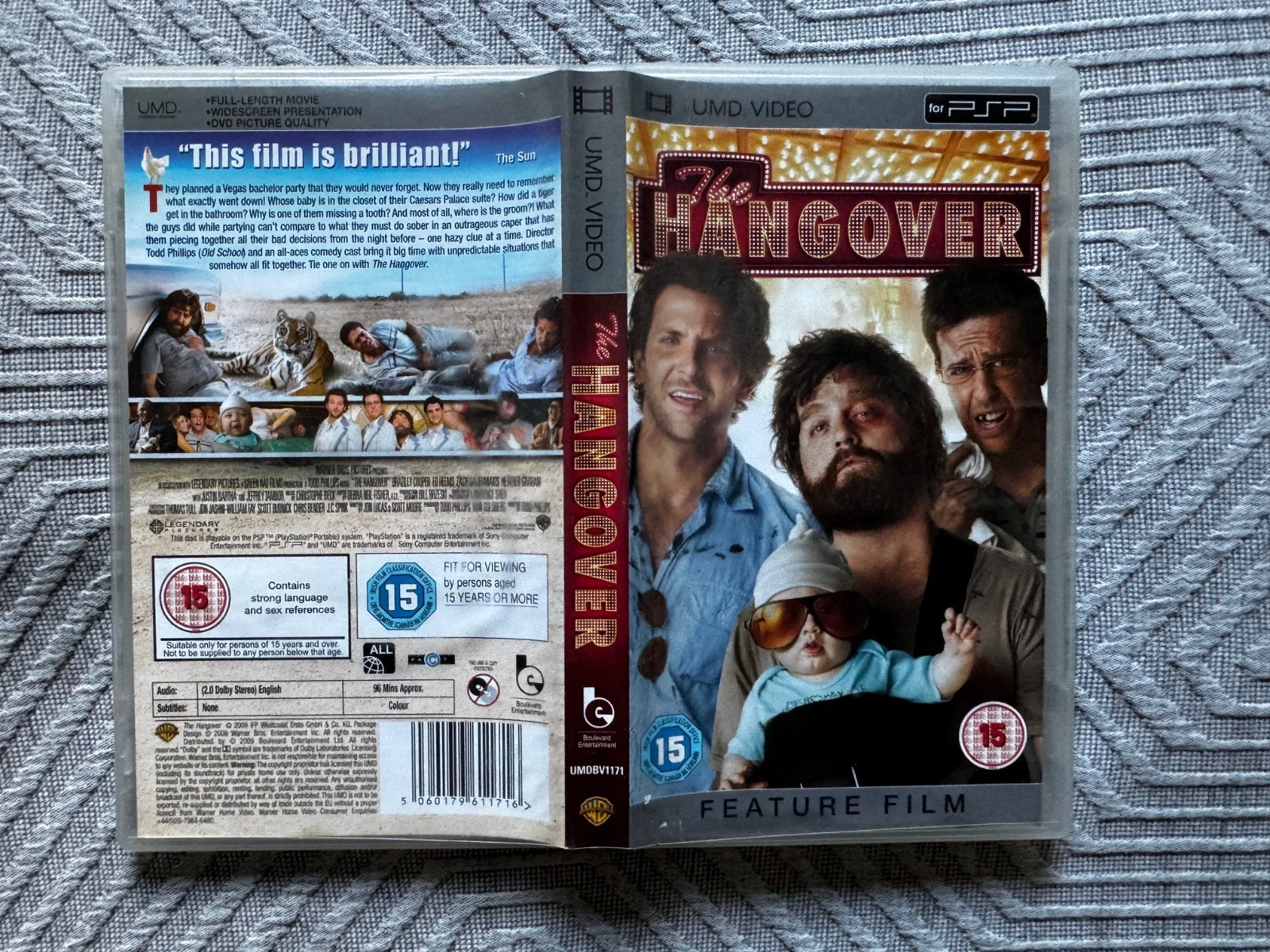 UMD Movie: The Hangover Part  (Sony Playstation Portable) Region Free