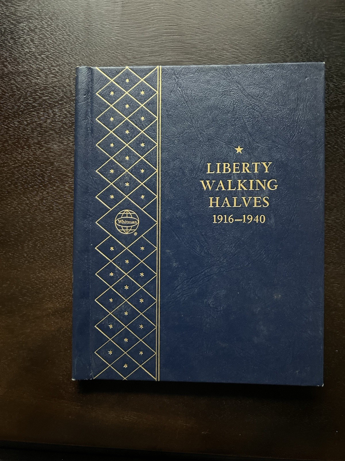 Whitman Bookshelf Albums for Walking Liberty Halves 1916 - 1940 and 1941 - 1947