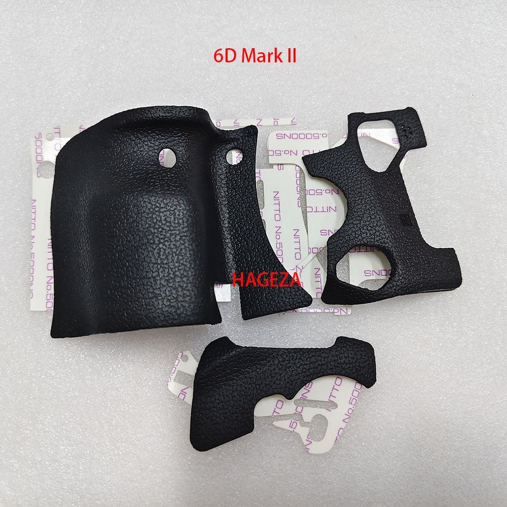 3pcs for Canon EOS 6D Mark II / 6D2 Grip Thumb Body Rubber Cover Camera Parts