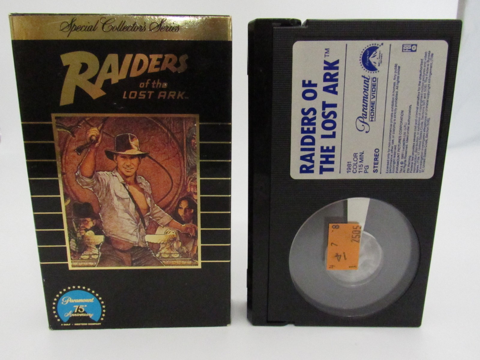Raiders Of The Lost Ark Beta Tape (NOT VHS) Tested Video