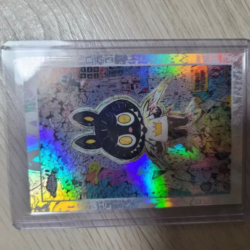 La Bouffe Taps Chrome Reflector Card Rainbow Reflection Collectible