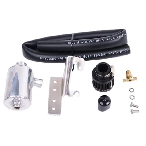 Oil Breather Catch Can Compatible with SeaDoo PWC, Universal Fit, Plastic, 