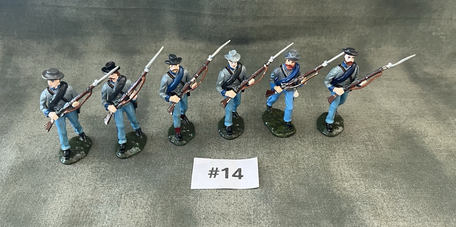 Set 14. Confederates, American Civil War, Original Busslers