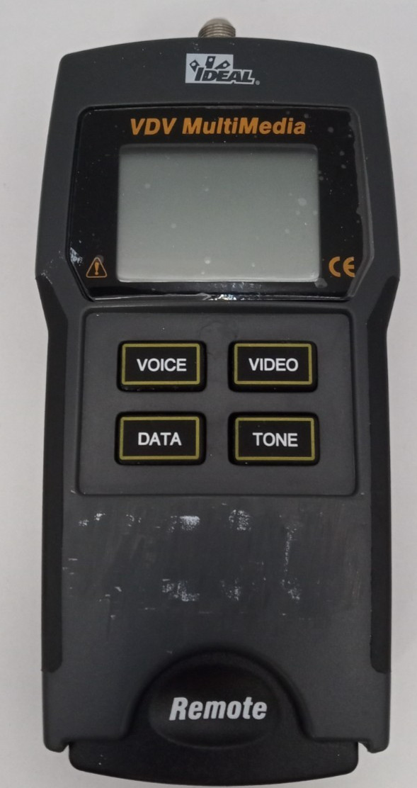 (MA2) IDEAL #33-856 VDV Multimedia Cable Tester