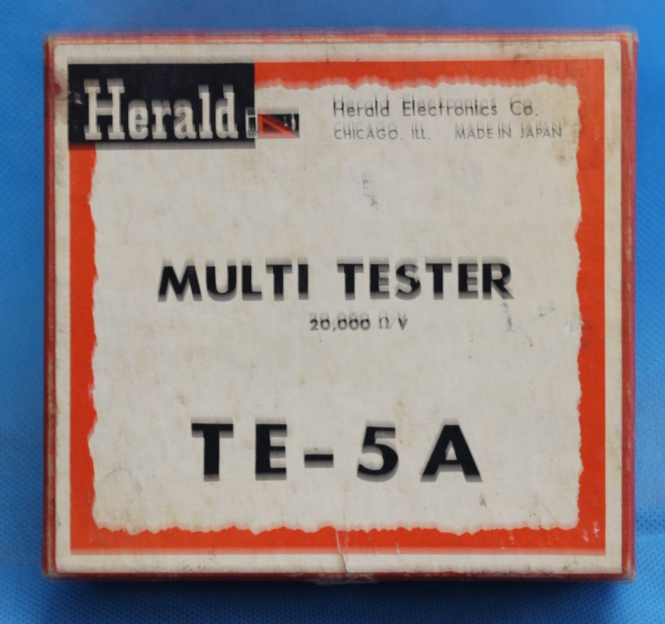 Vintage Herald Analog Multi Tester TE-5A
