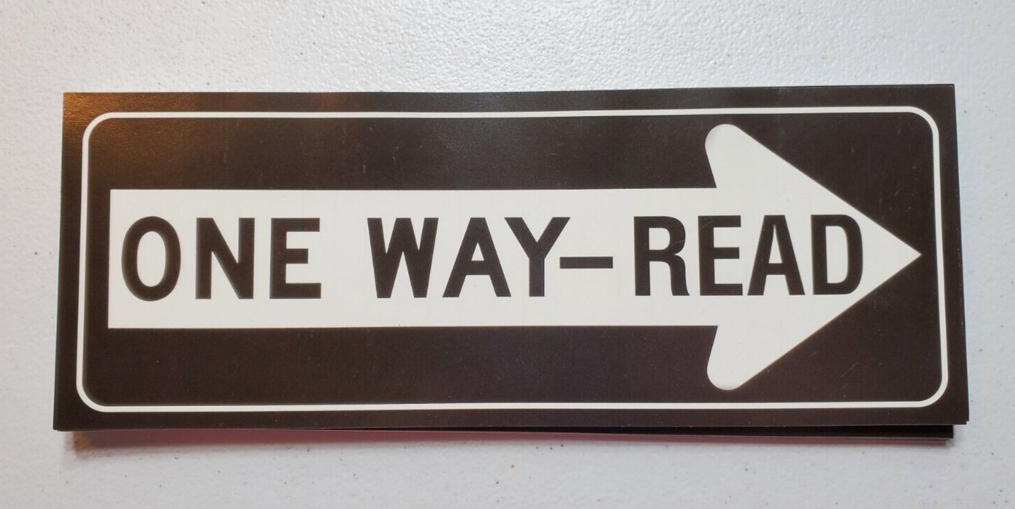 One Way Readers Bookmarks