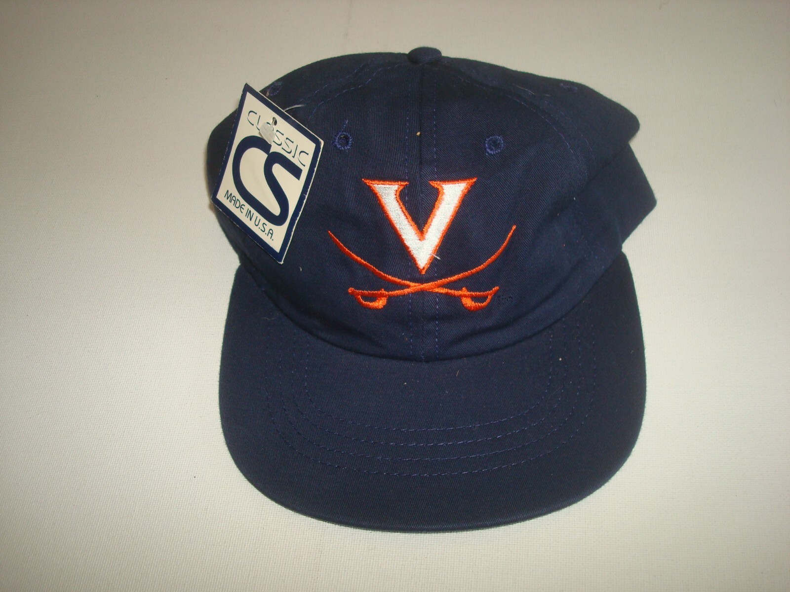 MIAMI HURRICANES CANES  STRAPBACK GOLF BEACH  DEADSTOCK HAT CAP VINTAGE A1