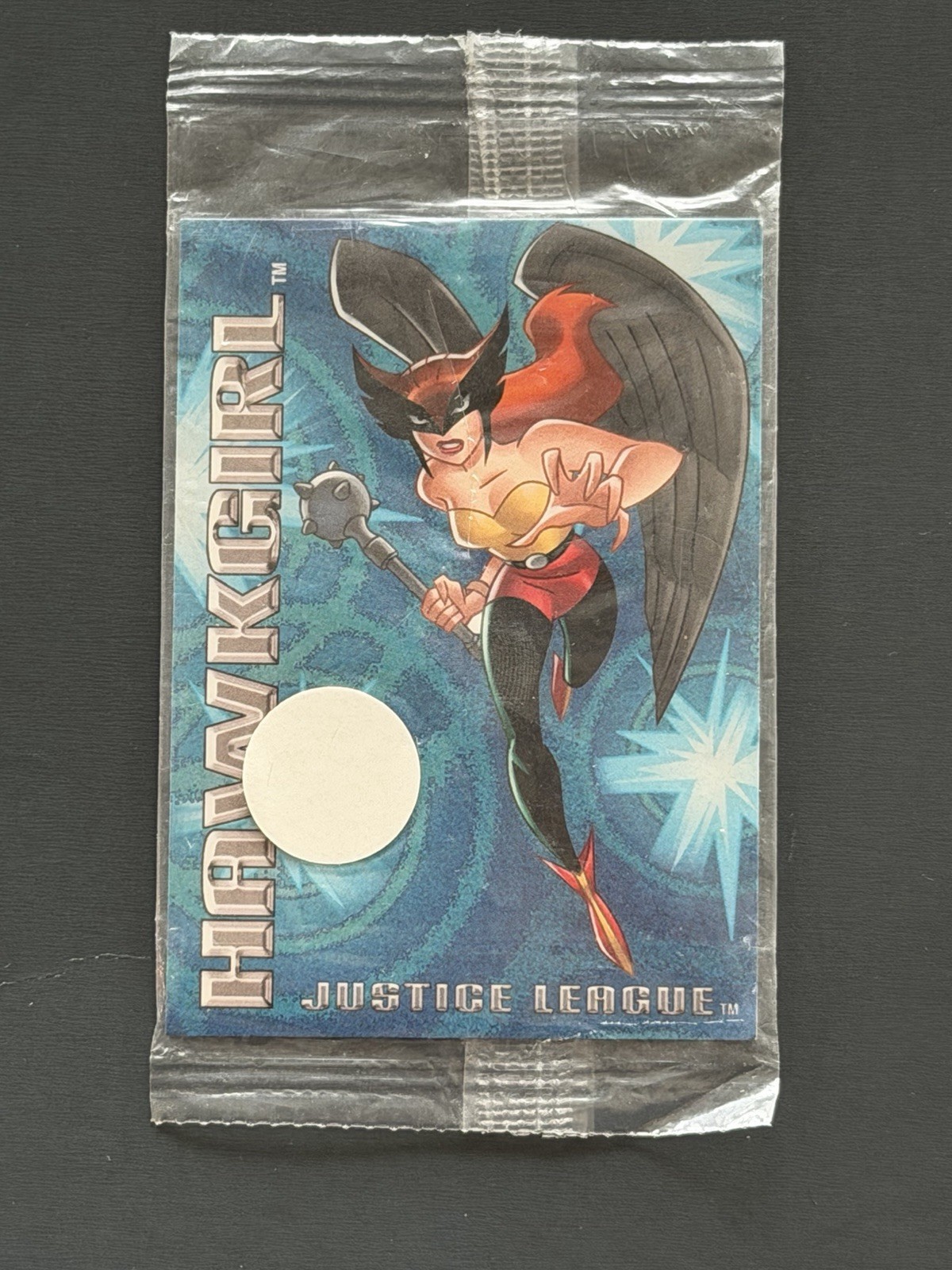 Hawkgirl 4/7 2004 Posttoken DC Trading Card, SEALED