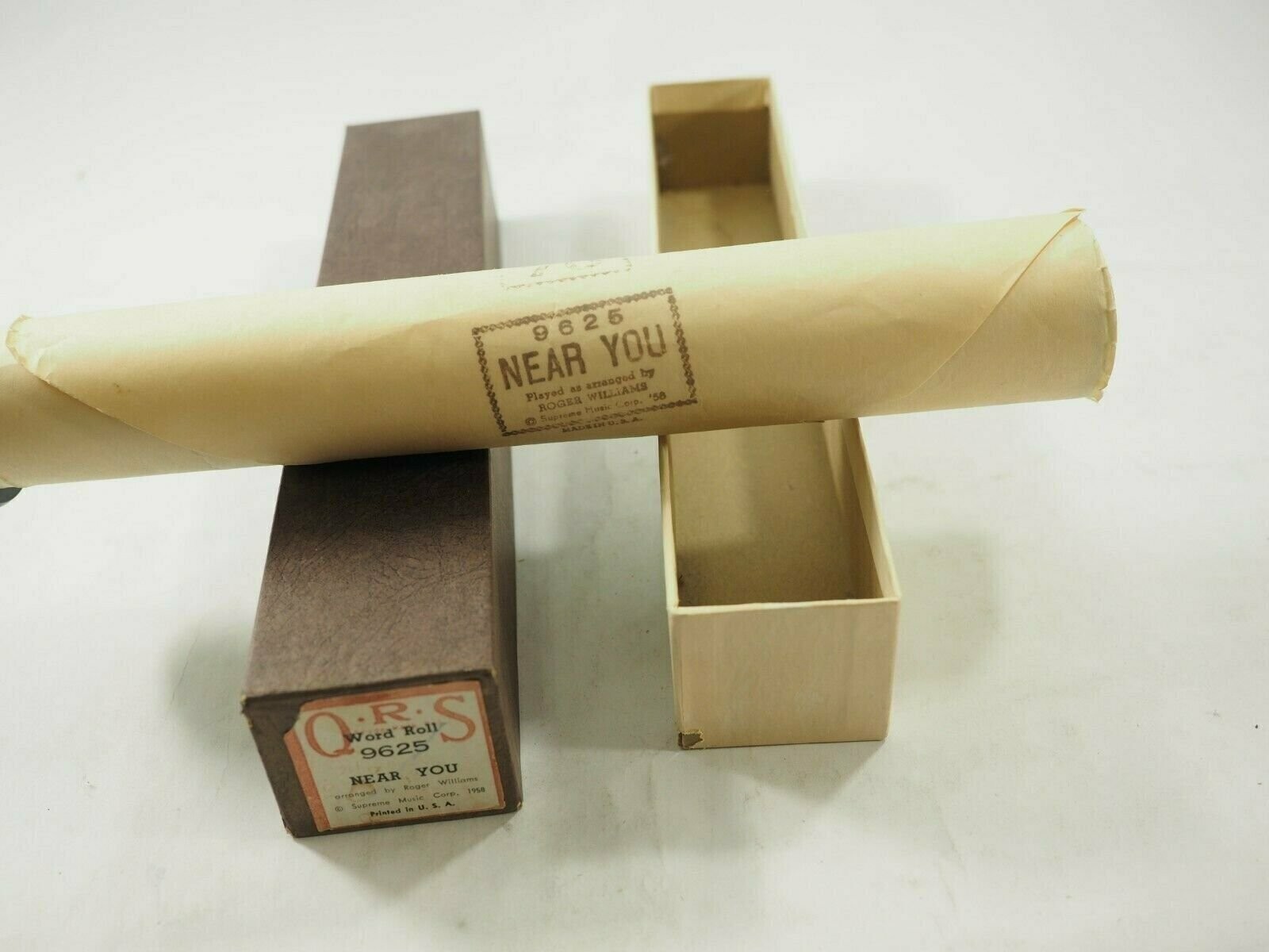 Near You Piano Roll Q.R.S.9624 Word Roll in box