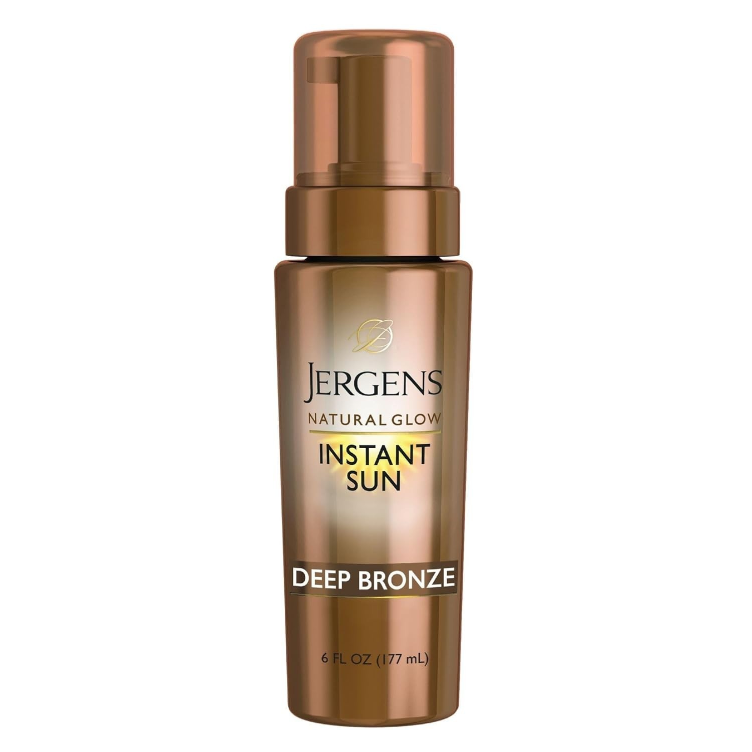 Jergens Instant Sun Sunless Tanning Mousse Deep Bronze 6oz