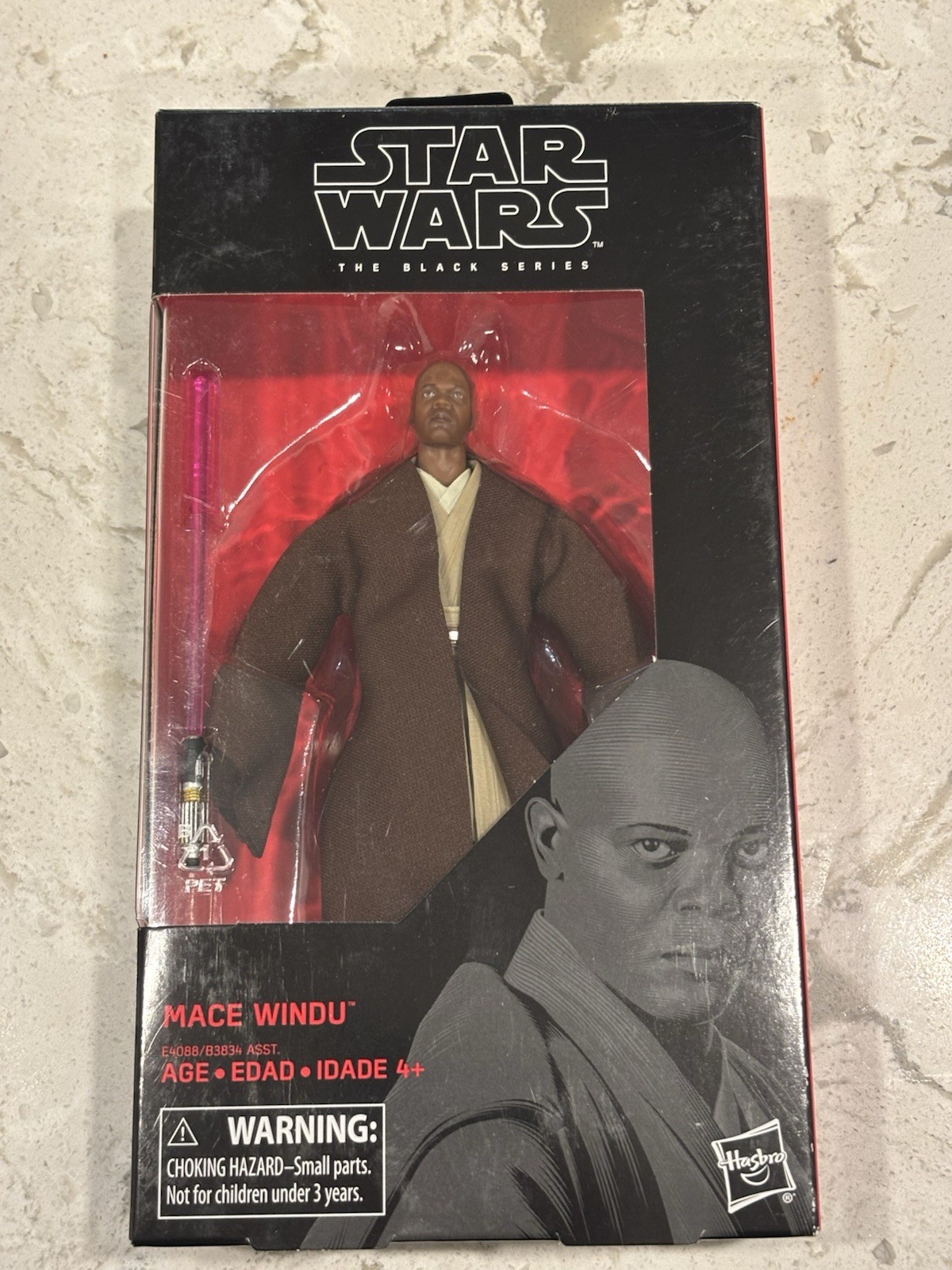 Hasbro Star Wars The Black Series Mace Windu Action Figure 2018