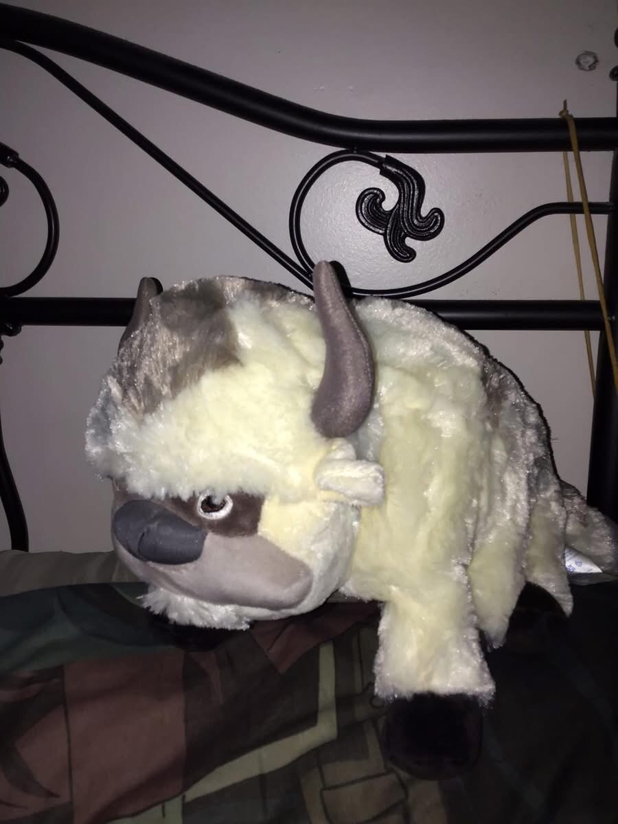 USED Build A Bear Avatar: The Last Airbender Appa Plush Plush! Stuffed! Look!