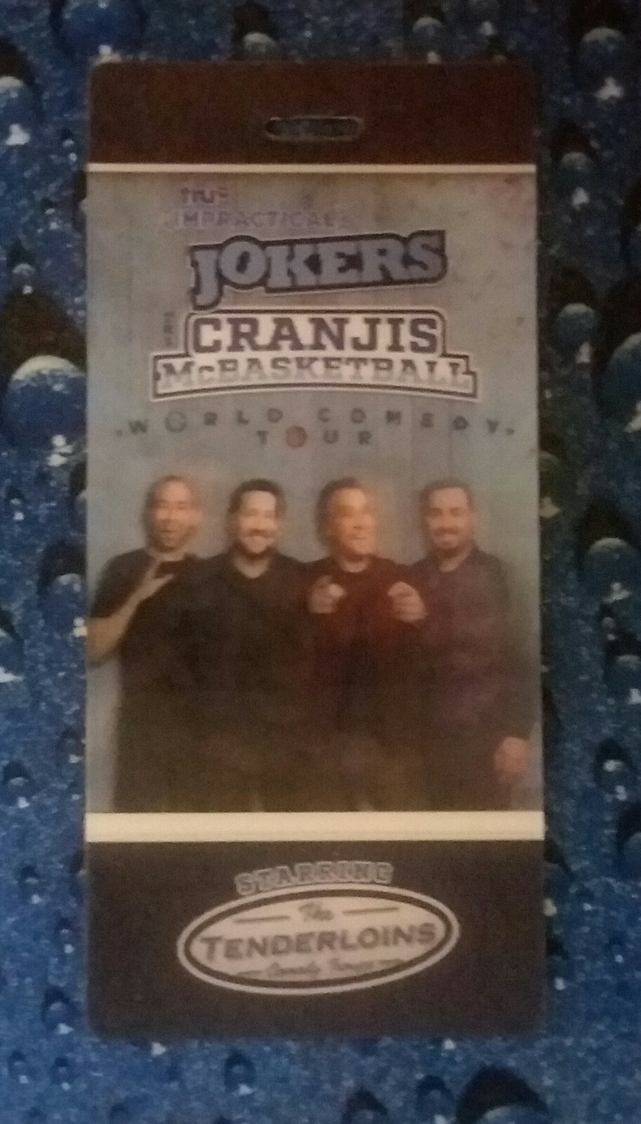 Impractical Jokers comedy 2 USED tickets Lenticular photo 2019 WORLD tour FLORID