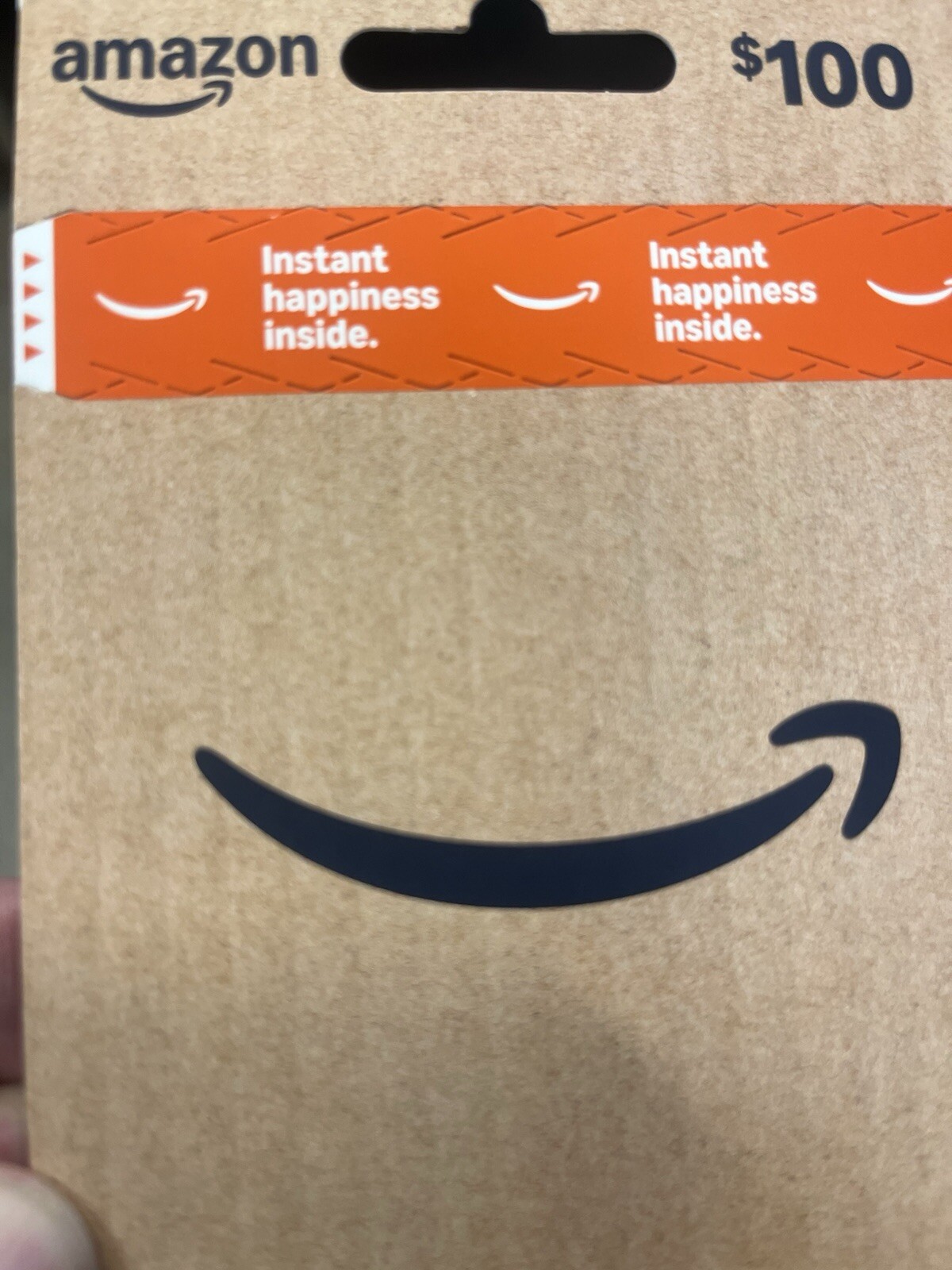 100 $ Amazon Gift Card, Brand New, No Shipping Charge Immediate Shipping