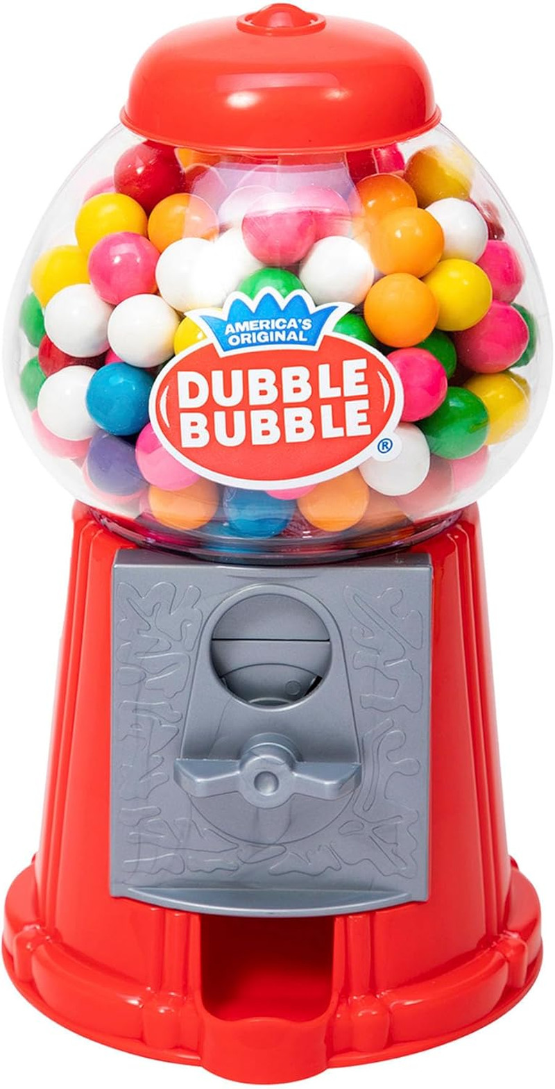 Brand Classic Retro Gumball Coin Bank - 8.5" Tall - Includes 45 Dubbl