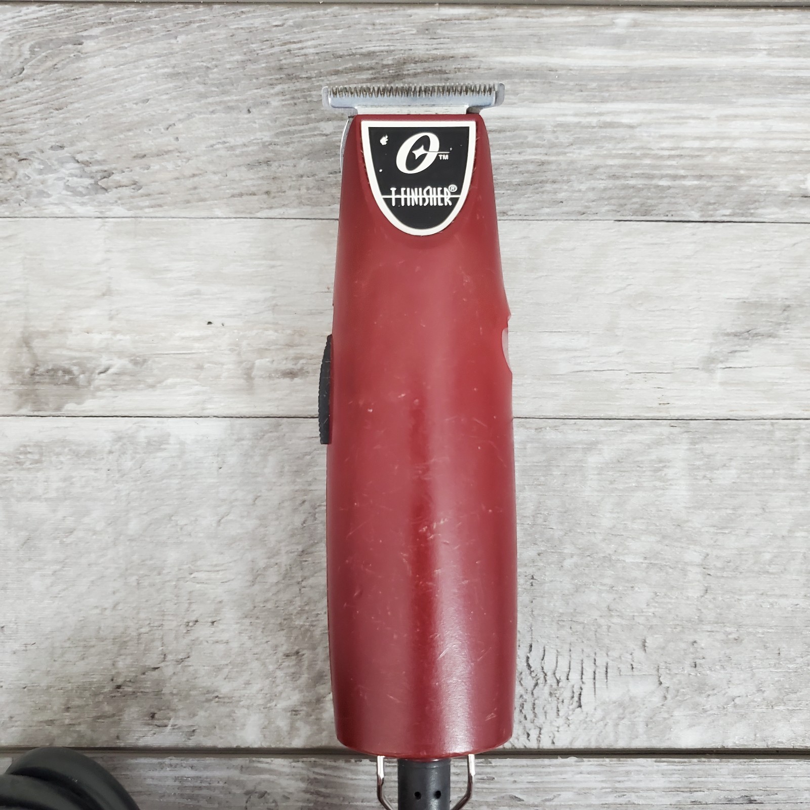 Oster Corded T-Finisher Hair Trimmer Clippers Barber Pro - Red USA Made