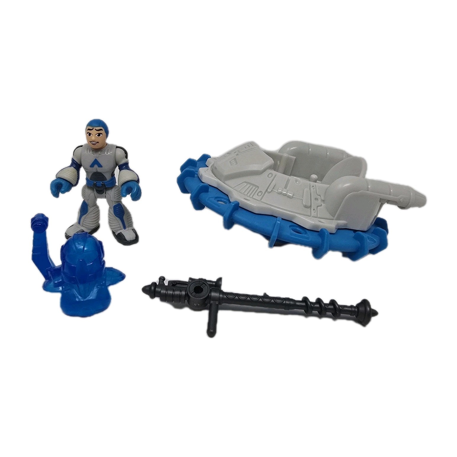 Fisher-Price Imaginext Space Alpha Blade Set w/ Figure & Armor