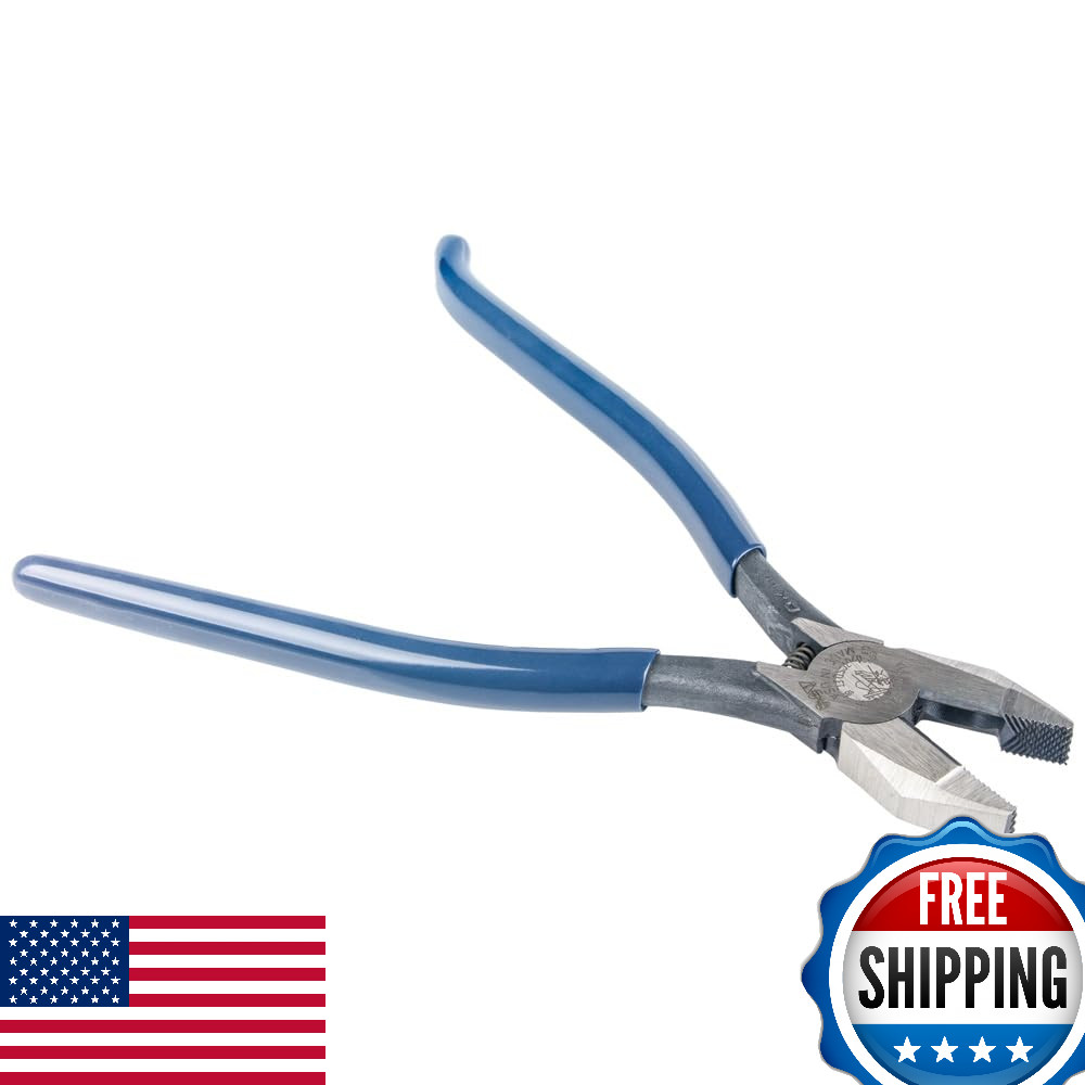 Klein Tools D201-7CSTLFT Ironworker Side Cutting Pliers to Twist and Cut Rebar T