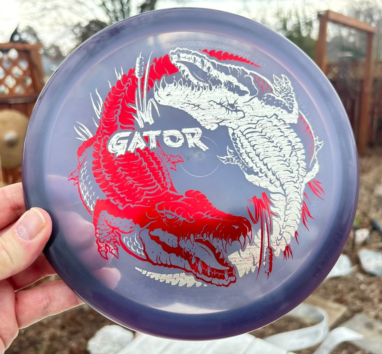 Zen Gator ICE New Disc Golf Innova Champion Out of Production #6012 Alligator