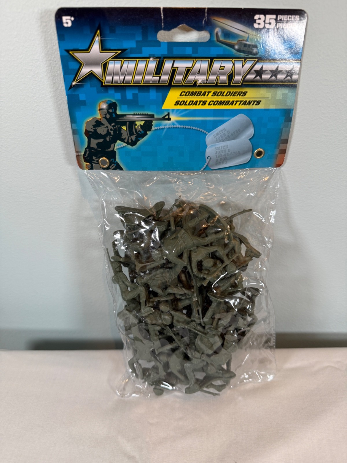 Military Plastic Toy Combat Soldiers Infantry Army  Men Set Figures 35pcs New