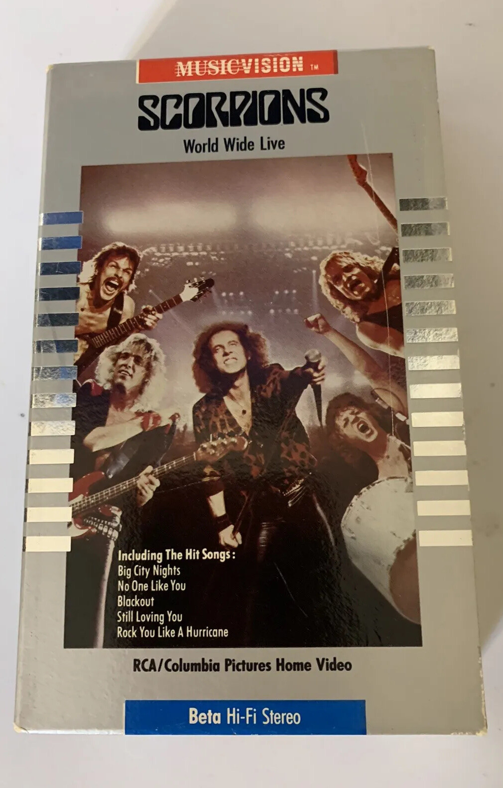 Vintage Scorpions World Wide Live Beta Tape Rare