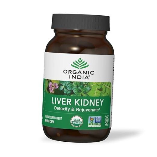  Liver Kidney Herbal Supplement - Detoxify & Rejuvenate, 1 Count (Pack of 1)