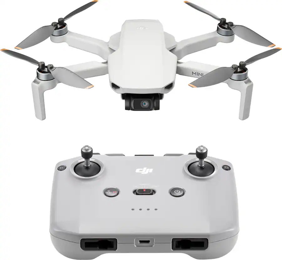 DJI Mini 4k Camera Drone, 249g Ultra Light,  Remote Control Included