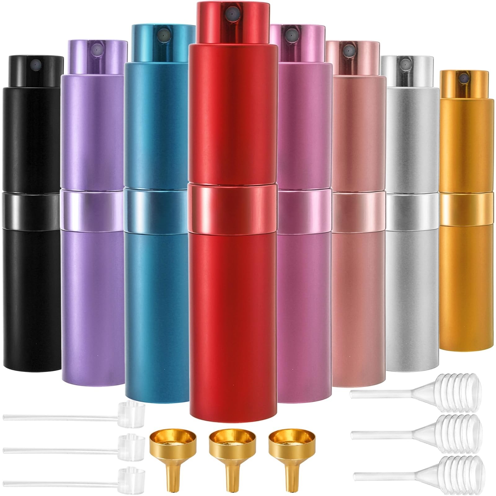 Foraineam 8 Silver, Gold, Purple, Blue, Red, Black, Rose Pink, Light Pink 