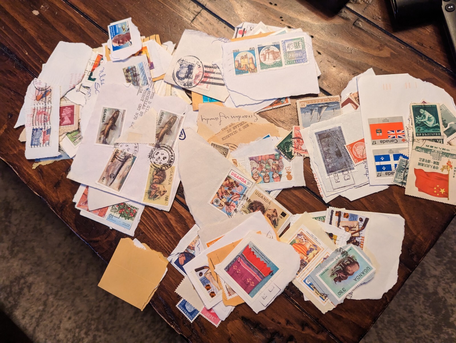 vintage stamp collections lot Worldwide Stamps