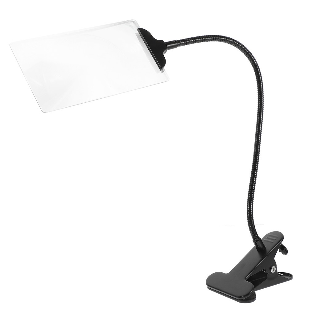 Plastic Magnifying Tool With Adjustable Stand Large Magnifier For Reading