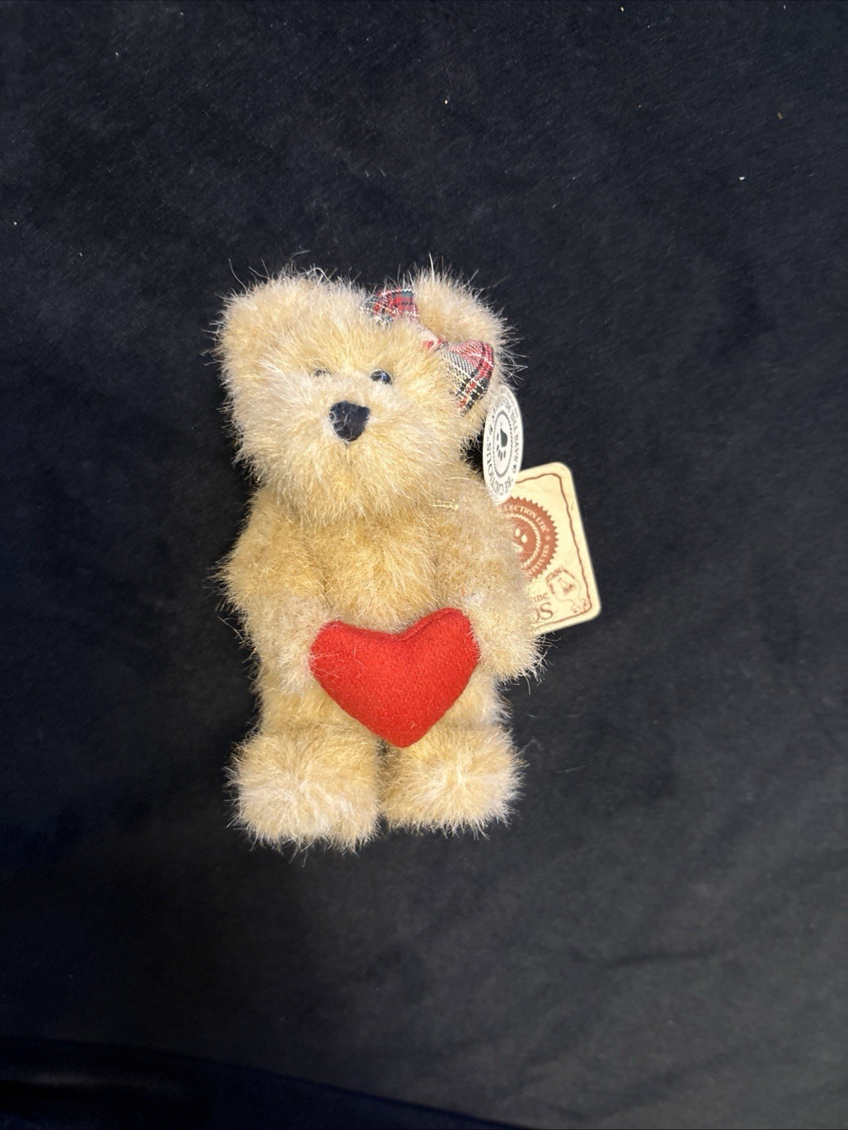 Boyds Bear True Love Valentines Day  Stuffed Animal Plush Toy Small 6”