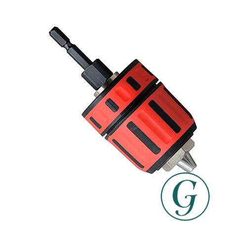 ANEX AKL-195 Keyless Drill Chuck with Rubber Grip 1.5-13mm [Highly Durable Model