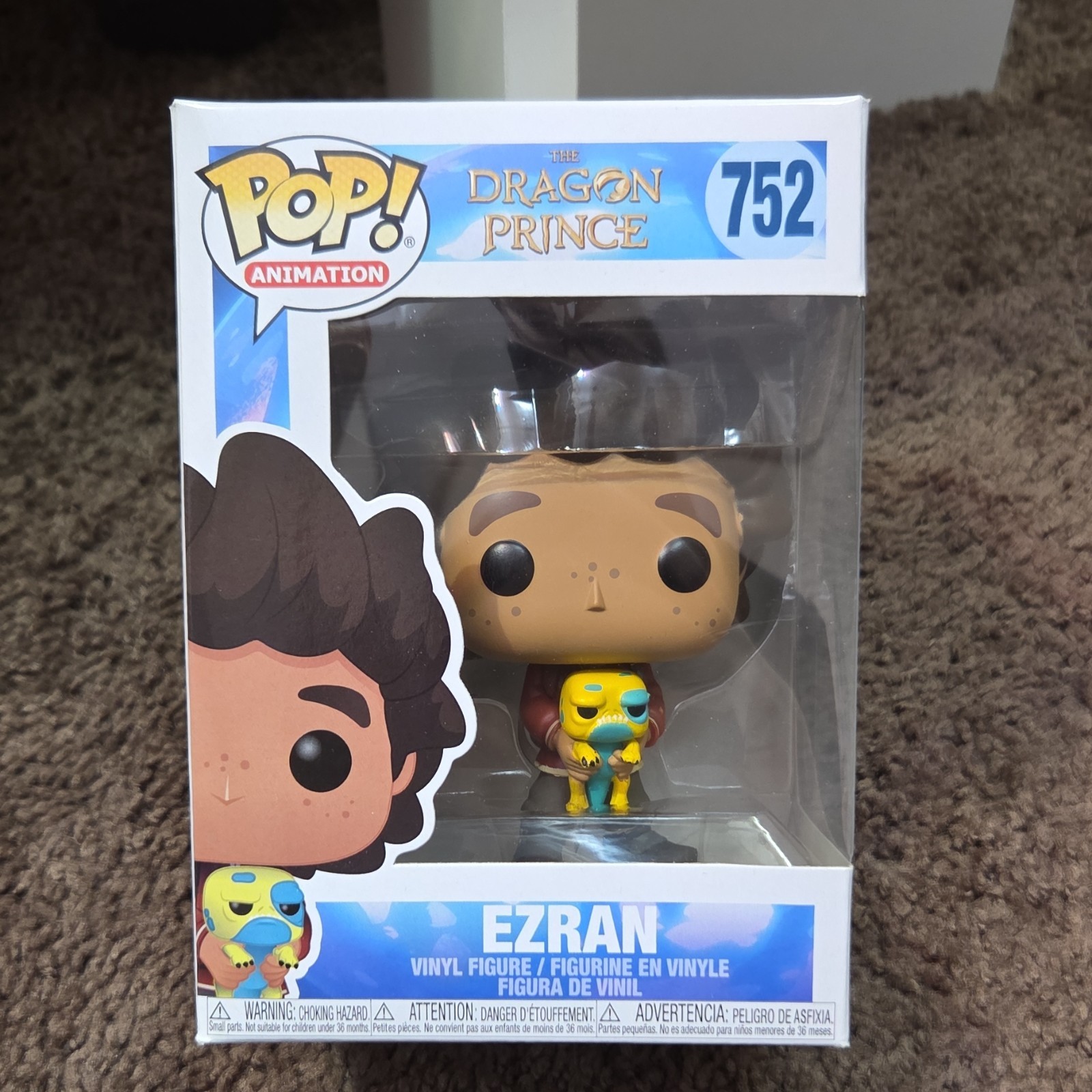 Funko Pop! Vinyl: The Dragon Prince - Ezran #752 Animation Figure