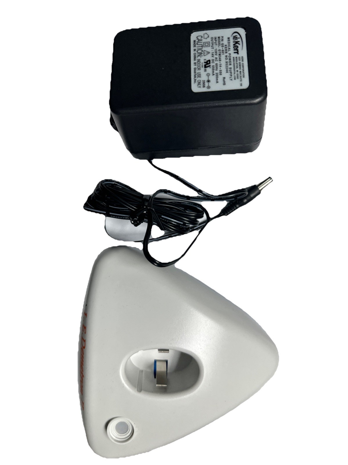 New Kerr Dental 921601 L.E. Demetron II Curing Light Charger Base 95224 Plug