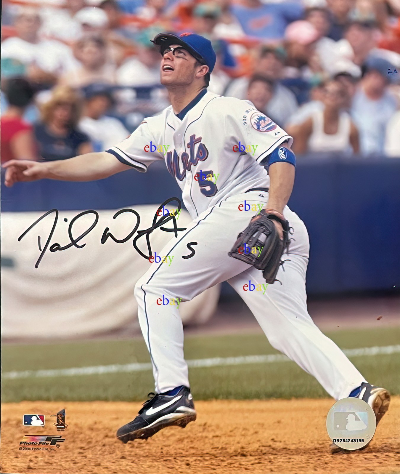 David Wright New York Mets 8x10 Signed Autographed photo Reprint