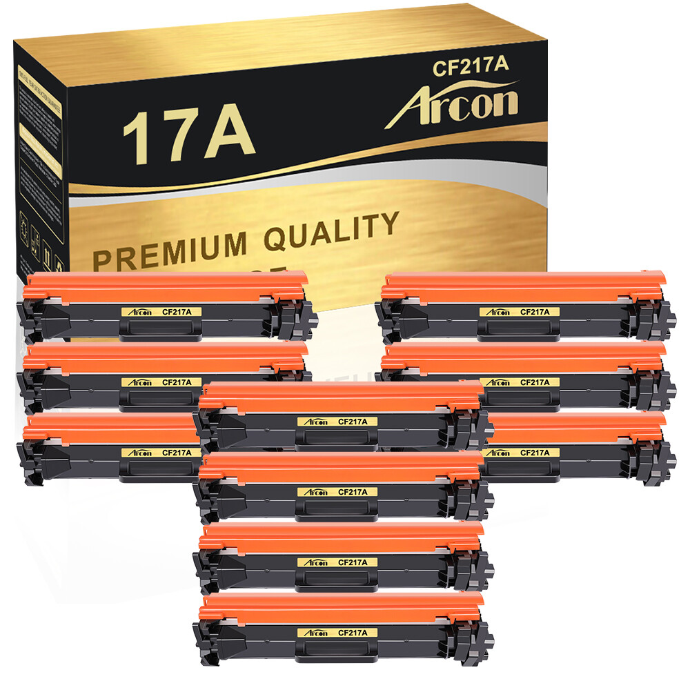 10PK CF217A 17A Toner Cartridge For HP LaserJet Pro MFP M130a M130fw M102w M102a