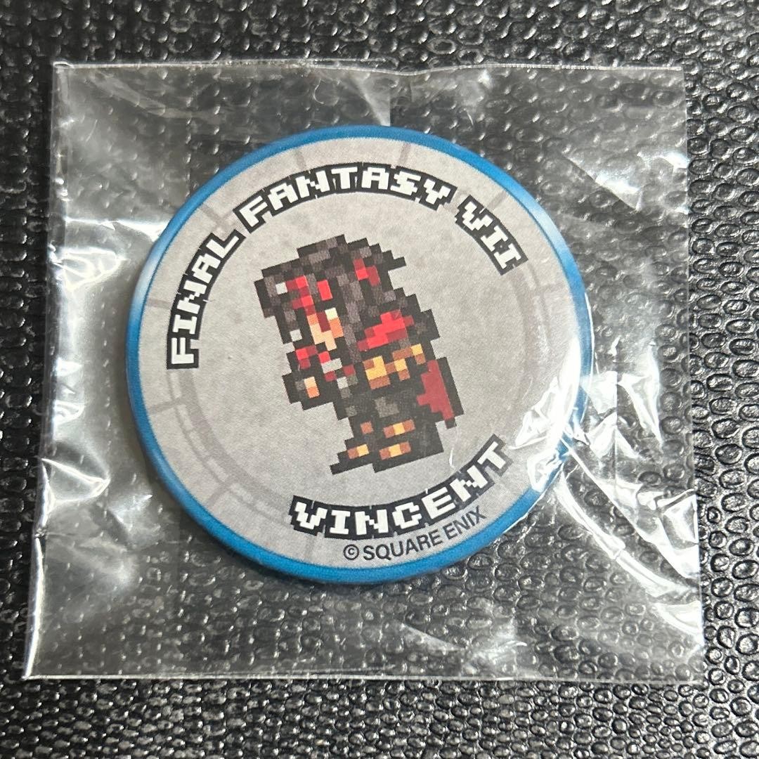 FFVII Vincent Can Badge Final Fantasy 7
