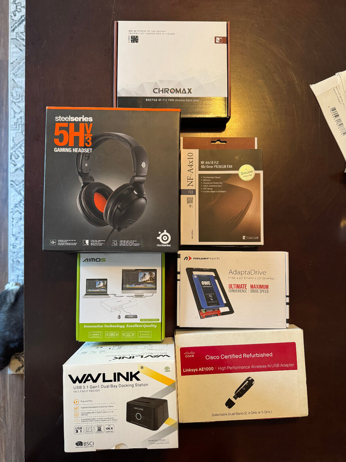 LOT of Computer Accessories (Noctua, SteelSeries)