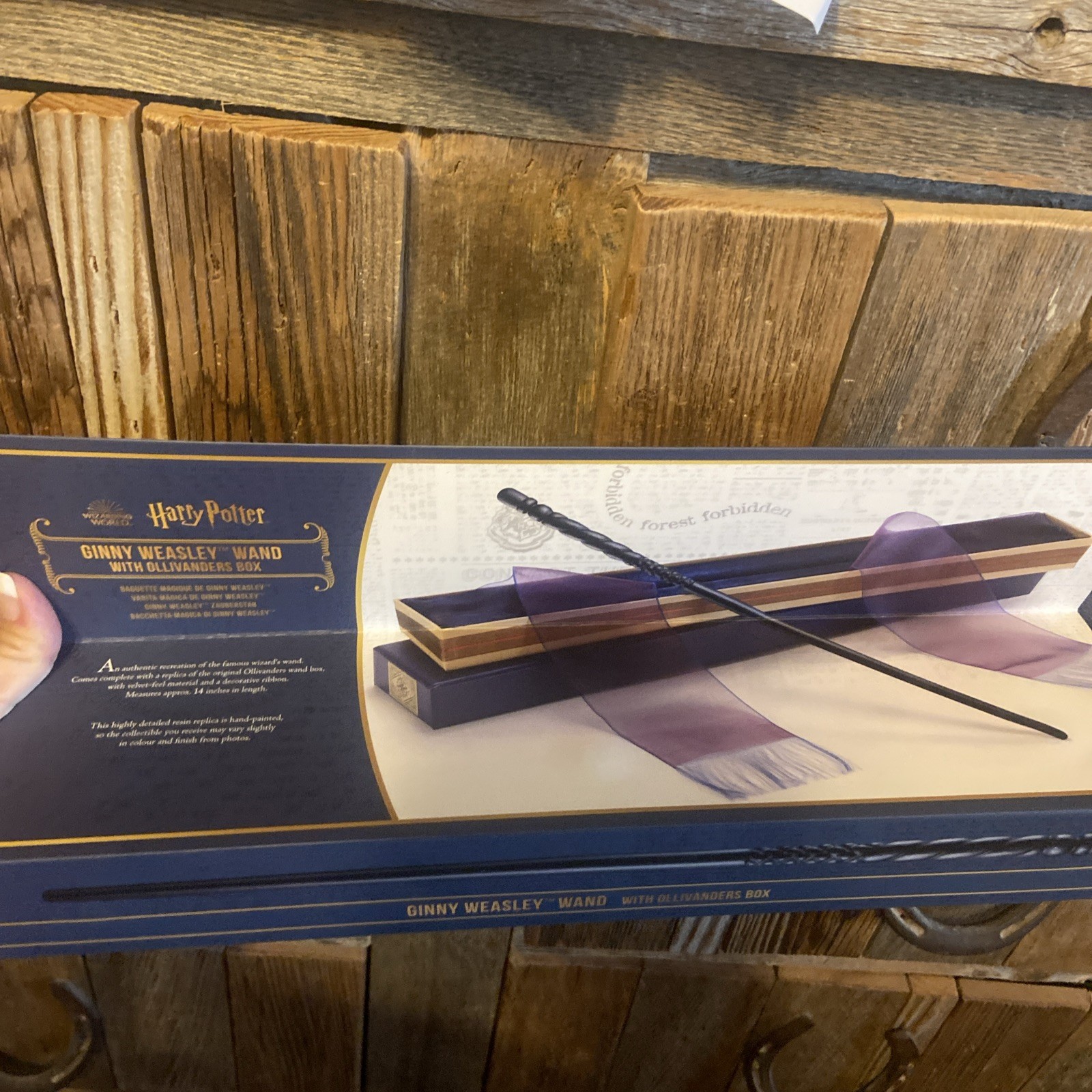 Harry Potter Ginny Weasley Wand Ollivanders Collection Wand Magic US SELLER