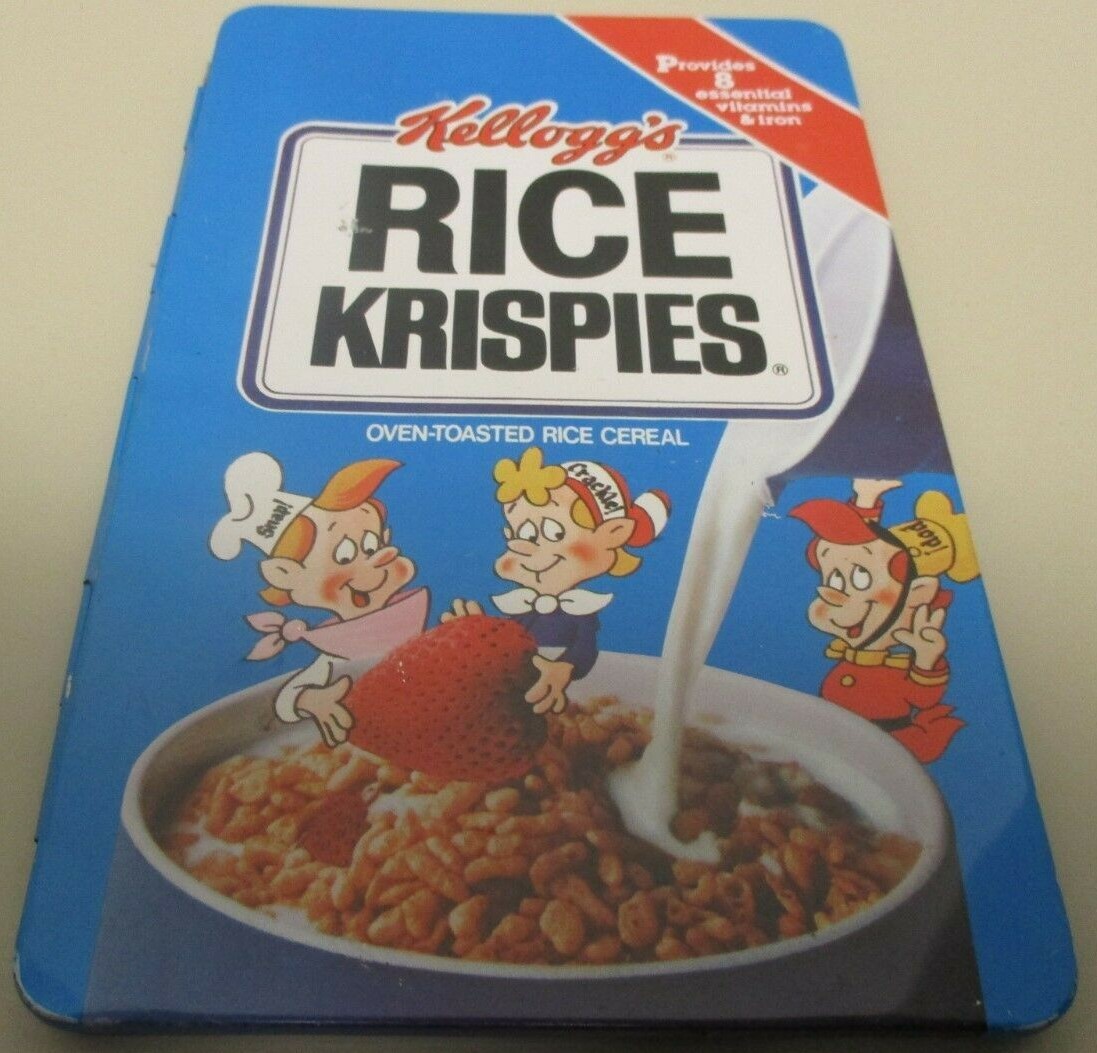 Rice Krispies Tin Note & Phone pad from 1984, Excellent Condition