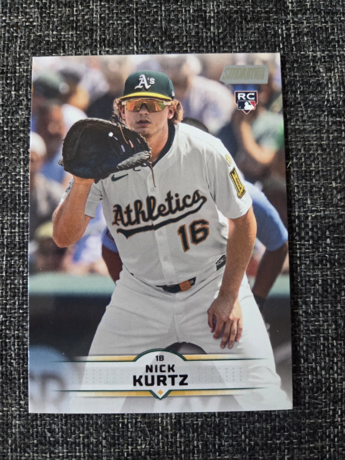 2025 Topps Stadium Club Nick Kurtz RC #9 Athletics