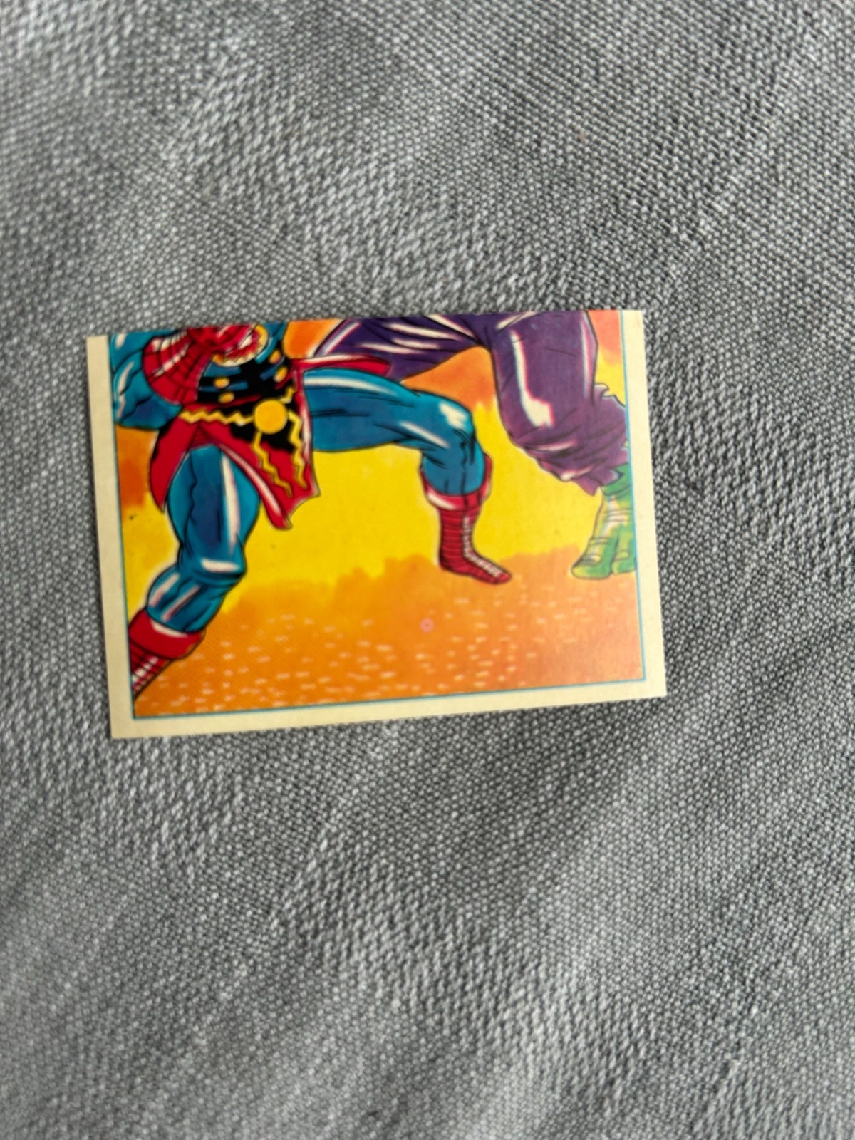 Marvel Superheros 1980 ( a. G.E Stickers No. 77 (2 1/2in x 1 13/16in) - Very +)