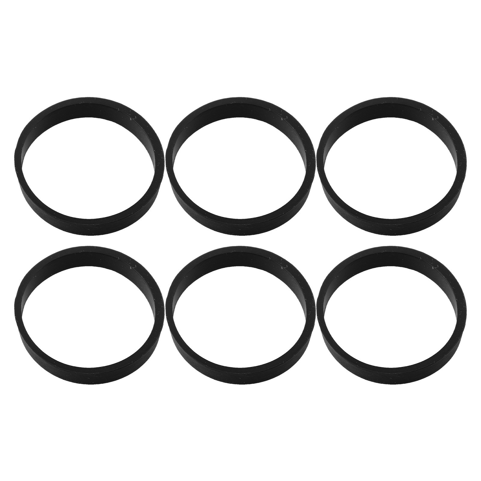 Dependable Rubber Washers 6PCS 40mm Sealing Gaskets for Sink Pipe Fittings
