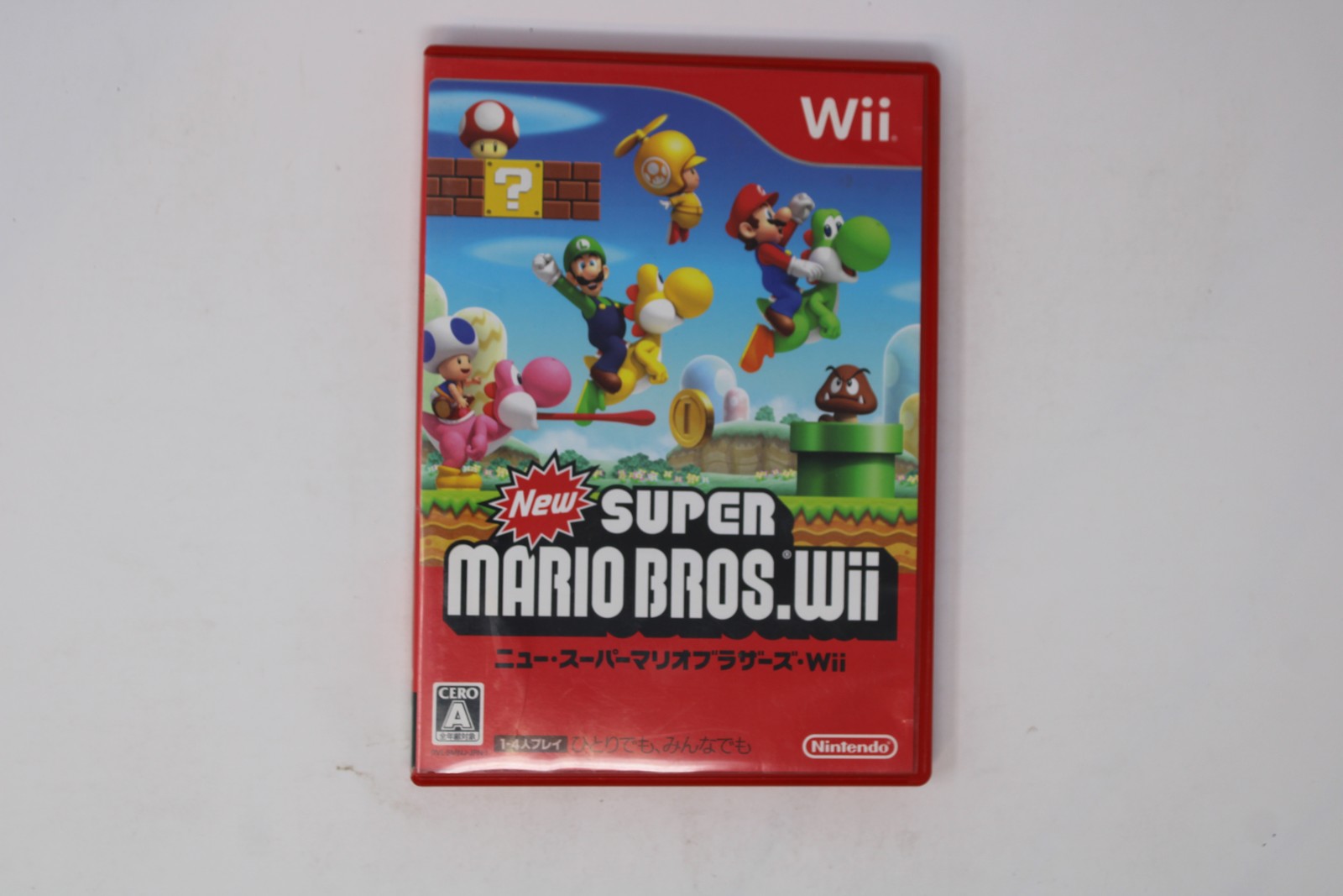 New Super Mario Bros. Wii Nintendo Wii JPN (Region Locked)