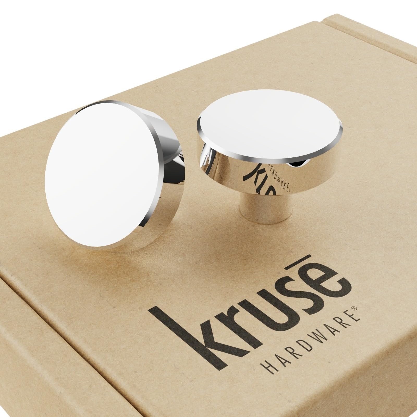 30604 - (10-Pack) Lexington Door and Drawer Knob - 1-1/4in Diameter, Polished...