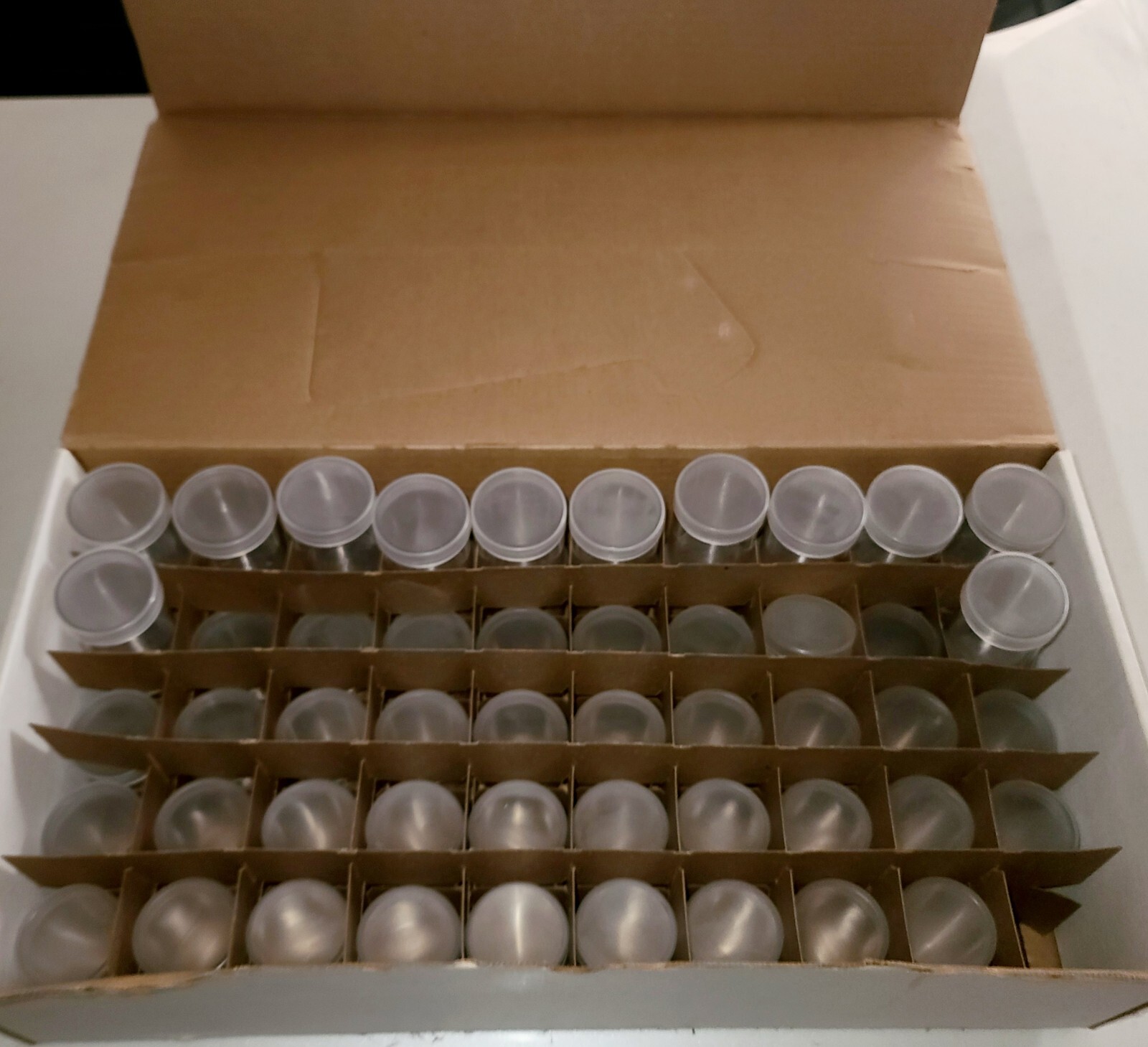 ANCO SILVER  DOLLAR CLEAR TUBES NEW LOT OF 4