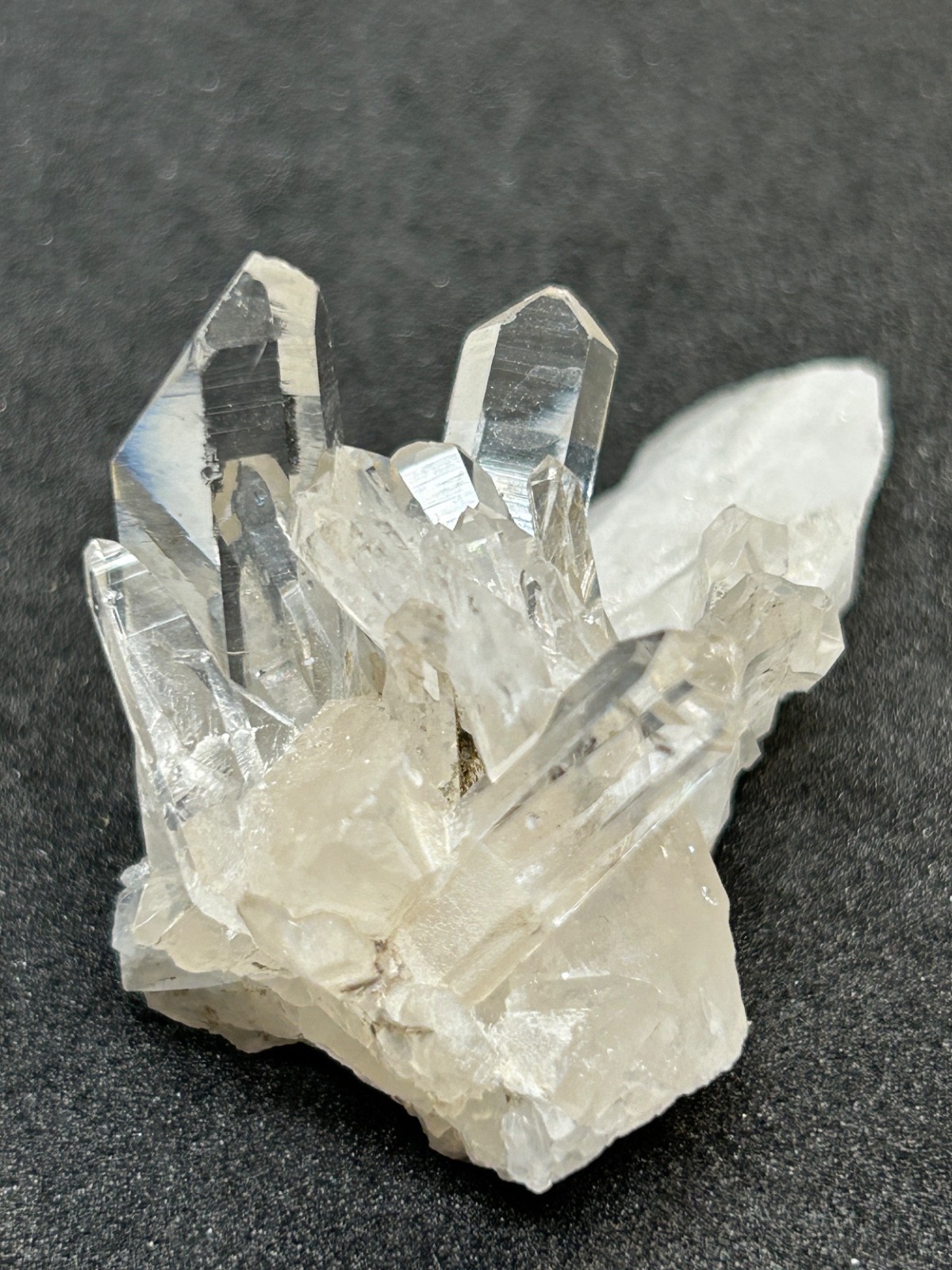 Natural Quartz Crystal Cluster from Pakistan 24.1g • Display Specimen #8